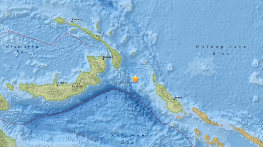 Magnitude-5.1Earthquake Hits Off Coast of Papua New Guinea
