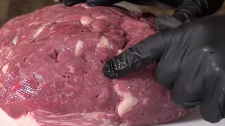 Making a Fake Steak With Meat Glue