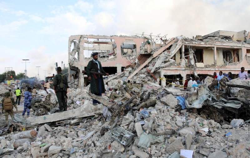 Death Toll from Somalia Bomb Attacks Tops 300