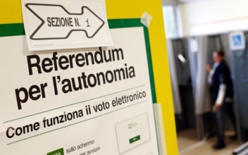 Italians vote in autonomy referendums in shadow of Catalonia crisis