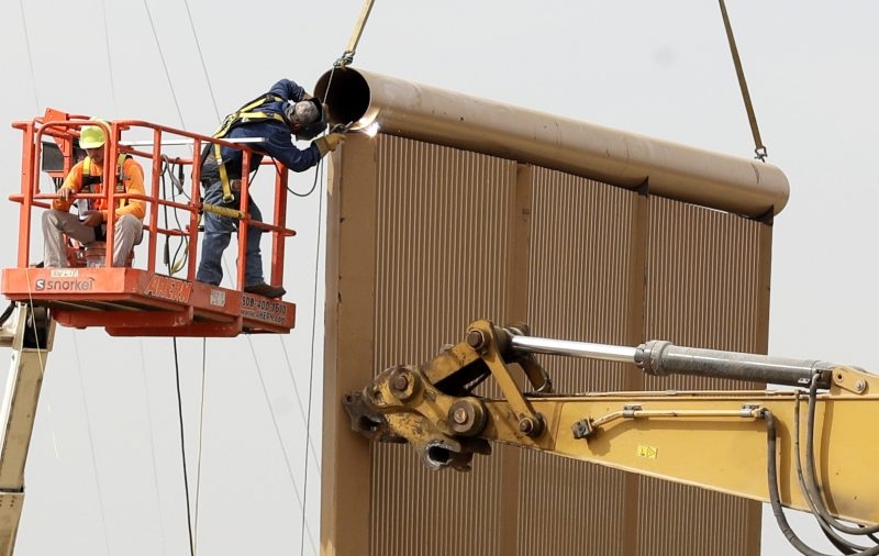 Trump’s Border Wall Models Take Shape in San Diego
