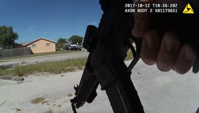 Body Camera Footage Captures Shootout With Man Having Schizophrenic Episode