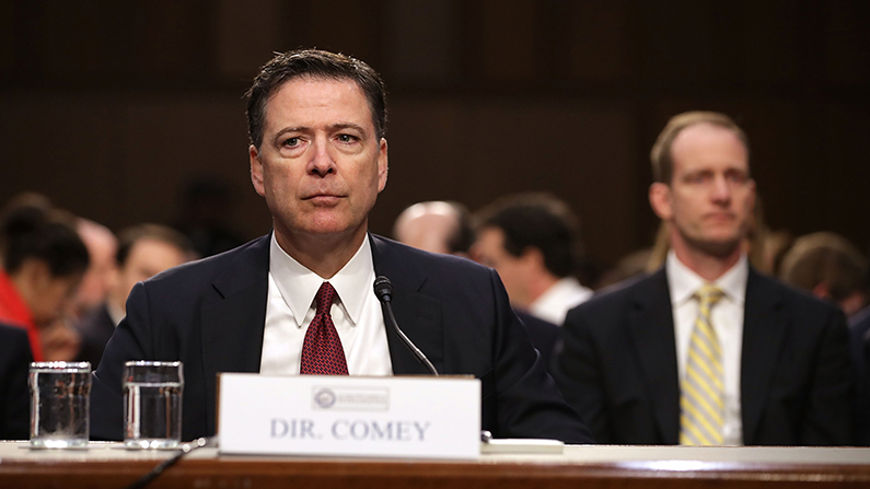 Former FBI Director James Comey Leaked at Least One Classified Memo, Senator Confirms