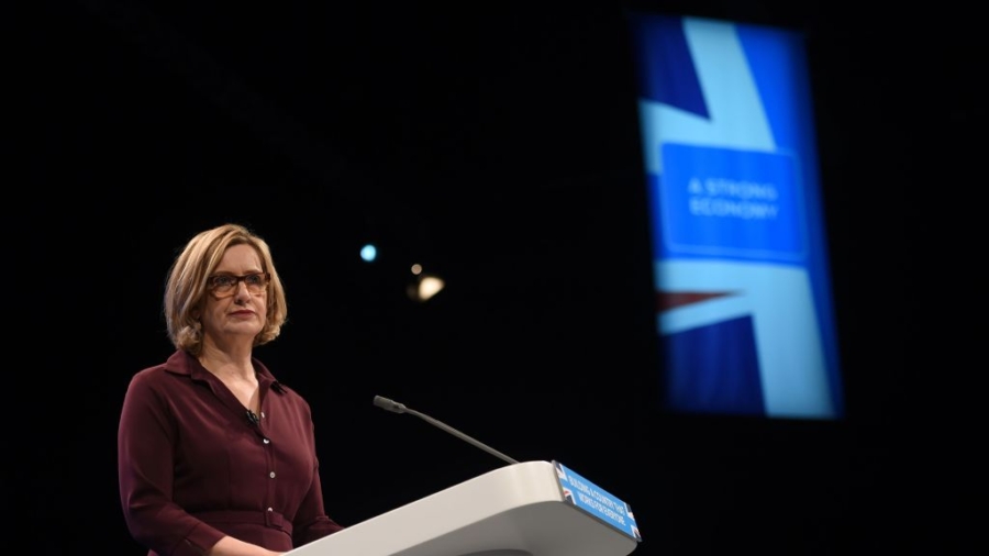 Amber Rudd Announces Ban on Selling Acid to Under-18s
