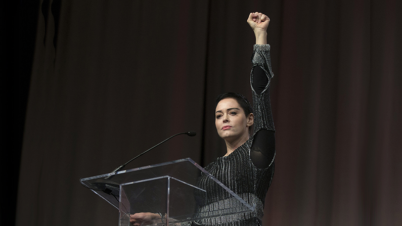 Rose McGowan Arrest Warrant Issued—Is It Intimidation?