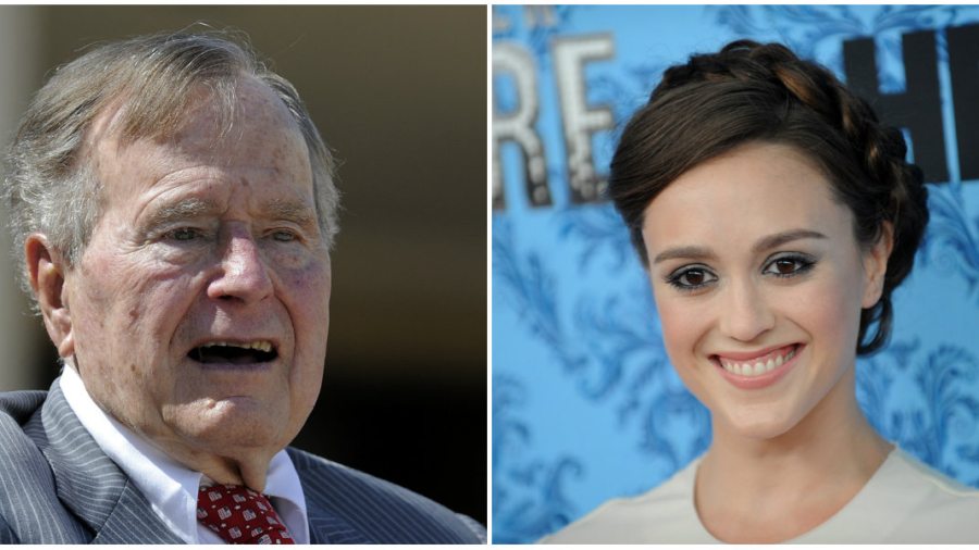 George H.W. Bush Apologizes after Actress Accuses him of ‘Sexual Assault’
