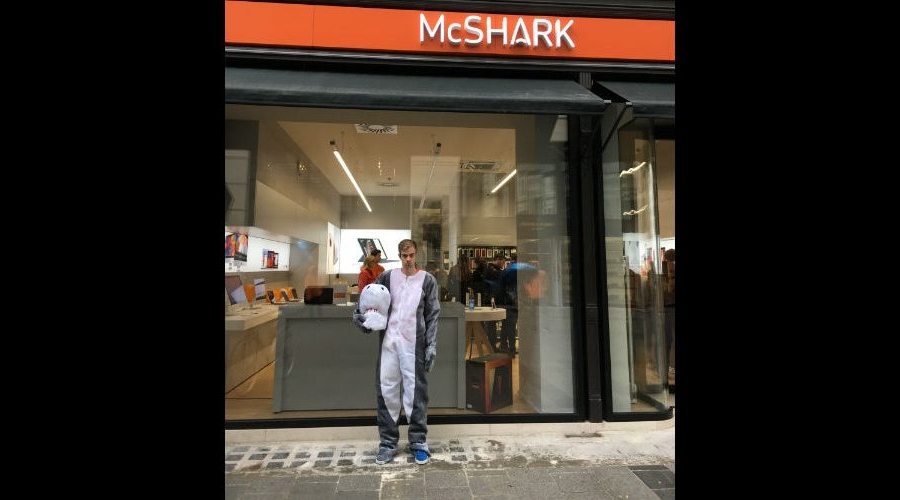 Man in Shark Costume Gets Snared in the Net of Austria’s ‘Burqa Ban’