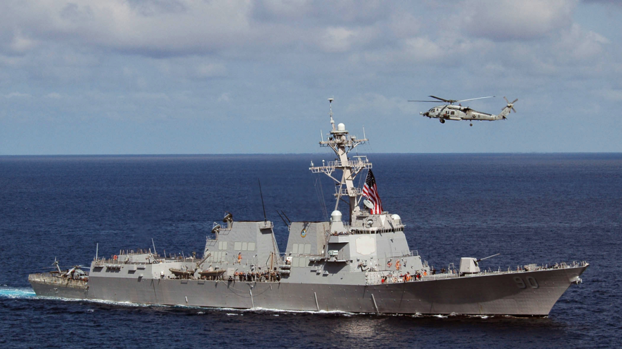 US Navy Destroyer Challenges China’s Expansive Claims in South China Sea
