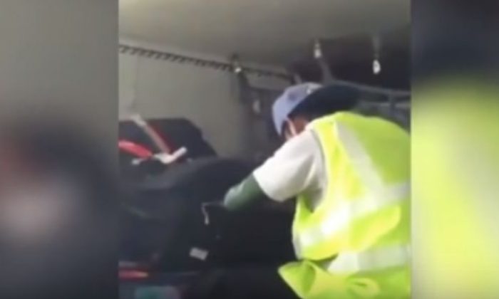 Worker at Airport Caught Stealing From Luggage | NTD
