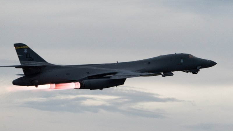 US Bombers From Guam Conduct Exercise Over Korean Peninsula