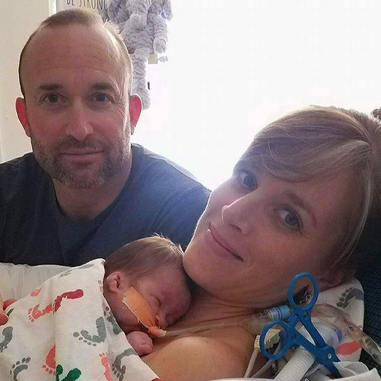 Adam, Melissa, and Axel Winch. (Adam Winch/Facebook)