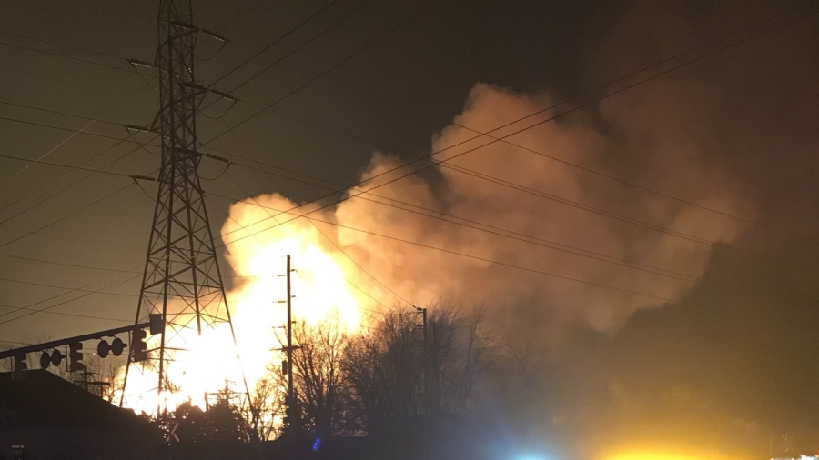‘Rare’ Fire Ignites in Orion Township, Michigan