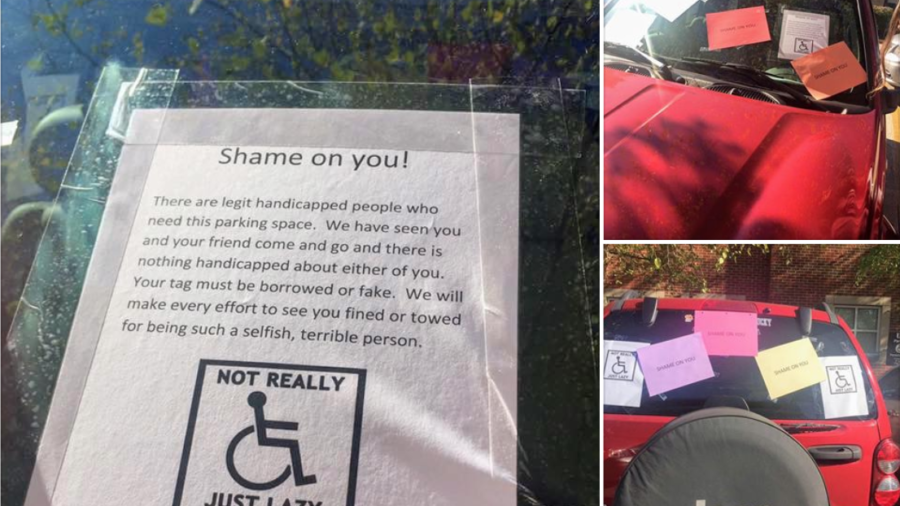 Student Undergoing Cancer Treatment Gets Publicly Shamed for Using Handicapped Spot