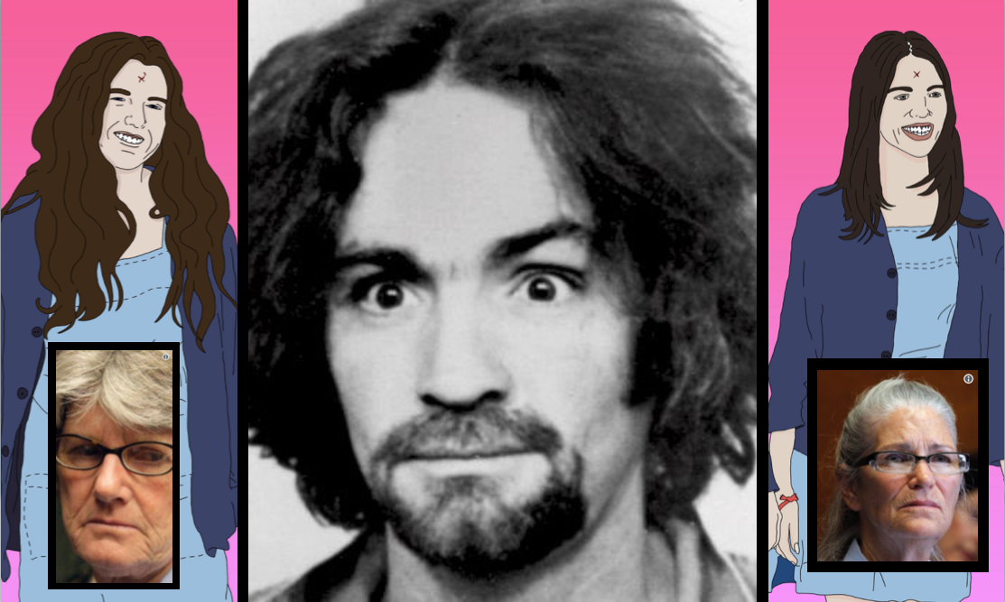 Manson's death sparks new hope for imprisoned members of his cult 'Family'. (California Department of Corrections and Rehabilitation via Getty Images / graphic CC BY 2.0 Daniella Urdinlaiz / modified by Tom Ozimek / Epoch Times)