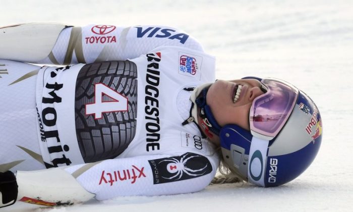 Skier Lindsey Vonn Suffers Back Injury in World Cup Race