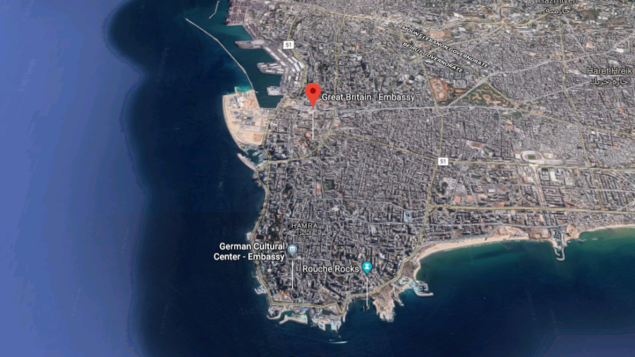 UK Embassy Worker Found Dead in Beirut: Reports