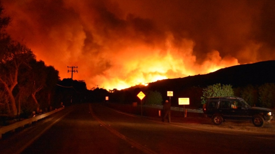 Devastating Wildfire Threatens Hundreds of Homes North of Los Angeles
