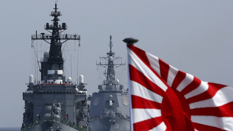 Chinese Ship Crashes into Japanese Ship