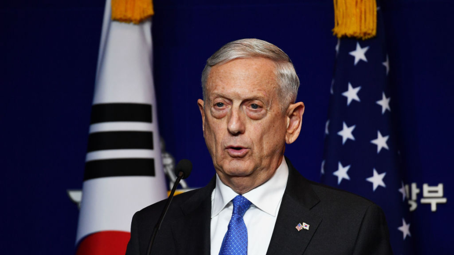 Mattis: ‘Storm Clouds Gathering’ Over Korean Peninsula