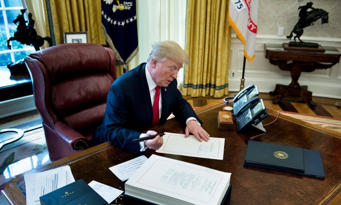 President Trump Signs Tax Bill Into Law in Major Legislative Victory for Trump Administration