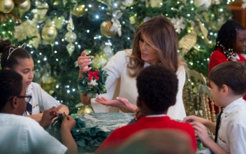 Christmas is About Family, Service and Gratitude Says Melania Trump