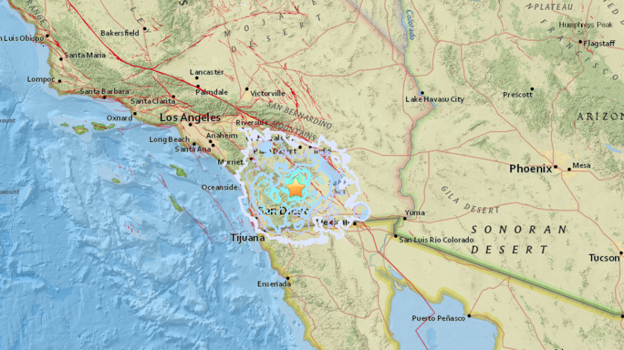 4.0 Tremor and Aftershocks Rock Earthquake Valley Fault Line in San Diego County