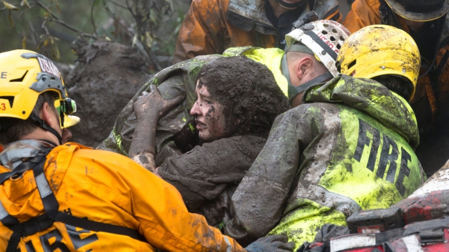 California Mudslide Death Toll Up to 15 As Rescues Continue