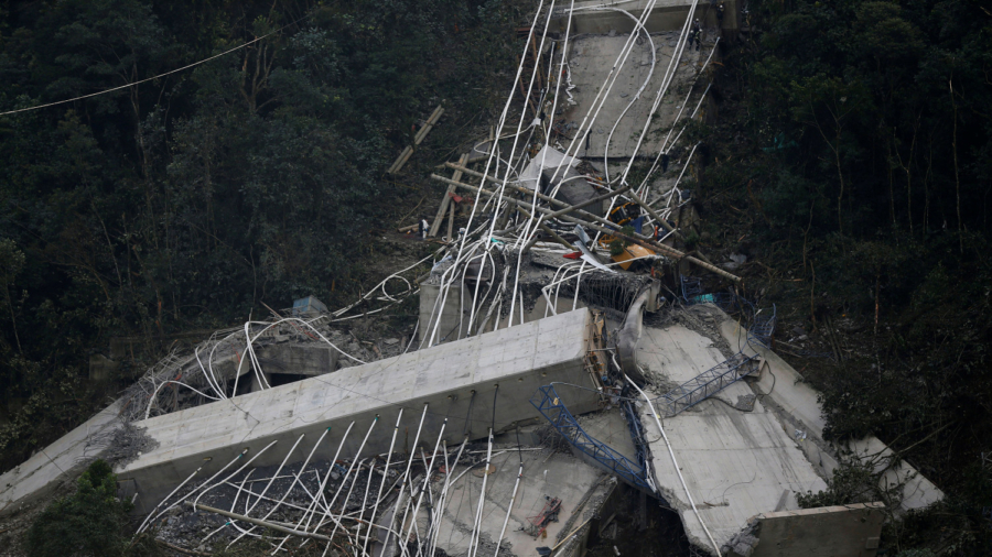 At Least 9 Workers Killed After Colombian Bridge Collapsed