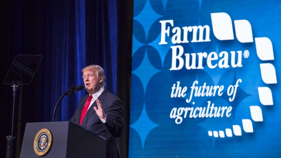Farmers Give Trump Warm Welcome, Cheer Repeal of Death Tax