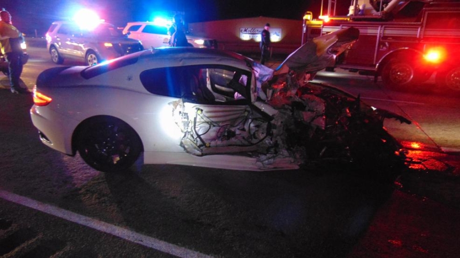 Video: Wrong-Way Maserati Driver in Utah Causes Head-On Collision
