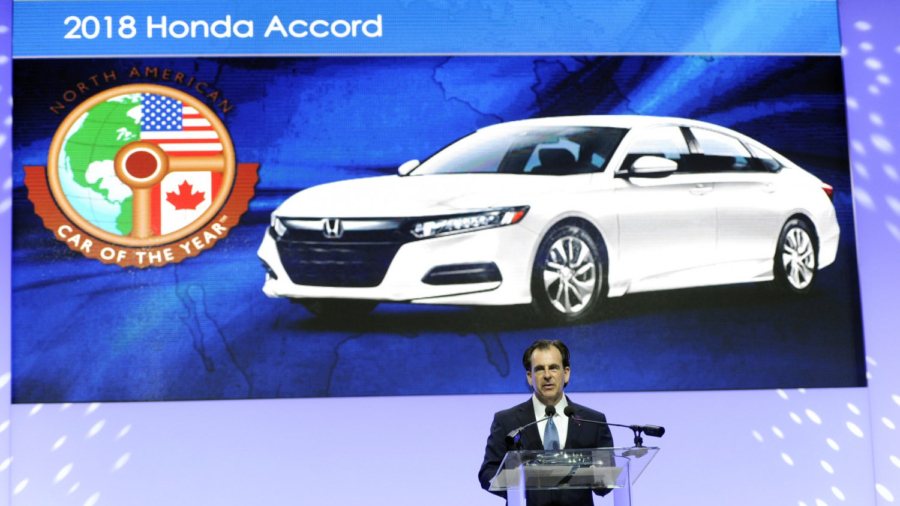 Accord, Navigator, XC60 Take Top Prize At Detroit Auto show