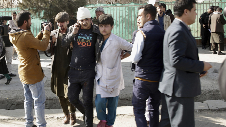 Bomber in Ambulance Detonates at Afghan Checkpoint; 95 Dead