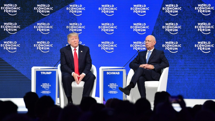 Trump Pitches ‘America First’ in Davos