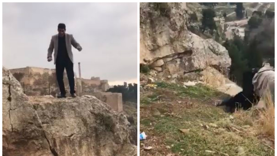 Horrifying Footage Captures Man Falling to His Death After Posing for Pictures