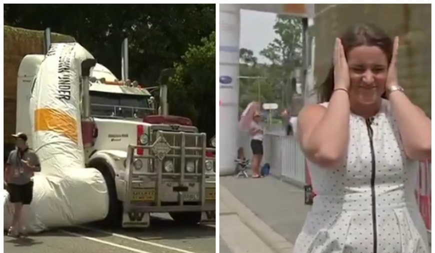 Truck Takes Out Women’s Cycling Finishing Line During Tour Down Under