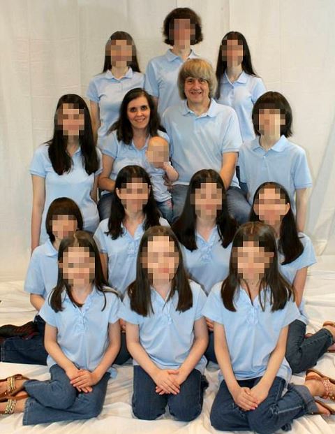 The Turpin family. (Facebook)