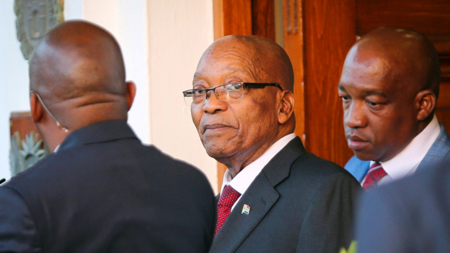 Former South African Leader Zuma Sentenced to 15 Months in Jail