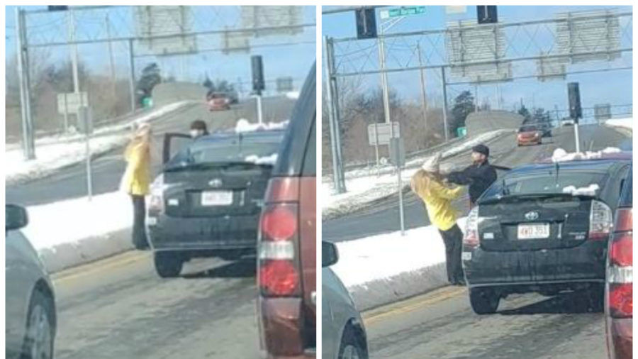 ‘Insane’ Road Rage Clash Caught on Video in New Hampshire