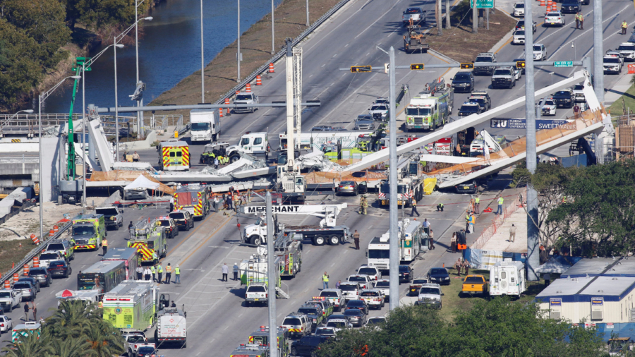 Florida Foot Bridge Collapse Leaves 4 People Dead
