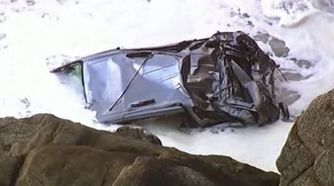 Van Drops Off 175-Foot Cliff. Officials Are Shocked When They Find the Driver