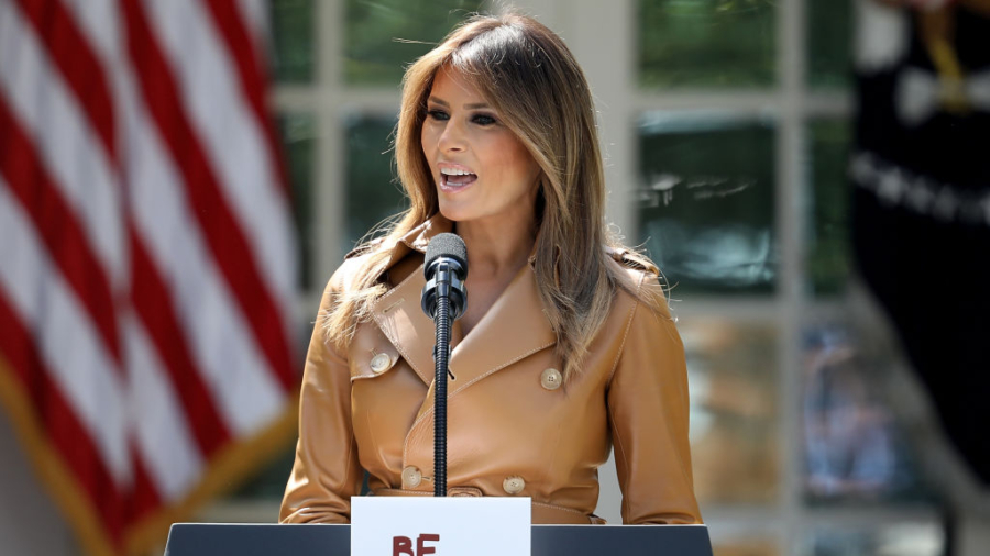 Melania Trump Unveils Official Platform for First Time, Will Focus on Children