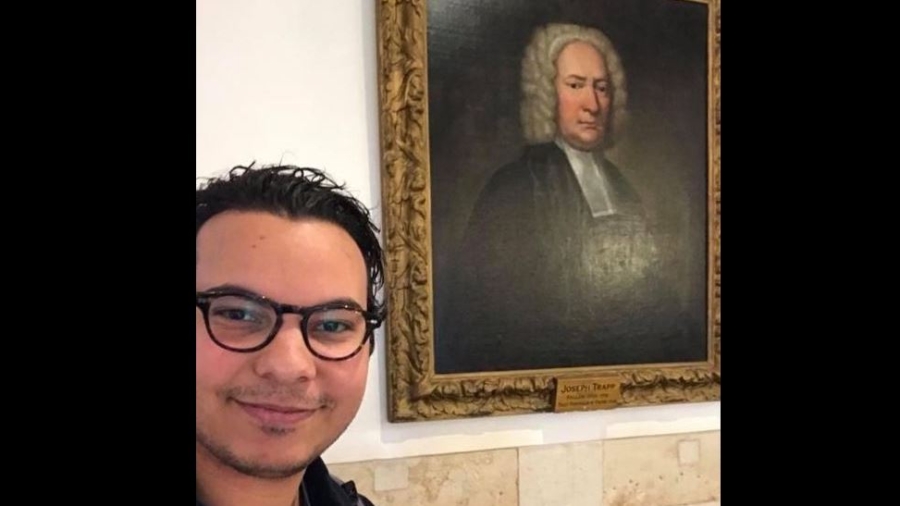Oxford Student Discovers He’s Related to Man Whose Portrait He’s Toiled Under for a Year