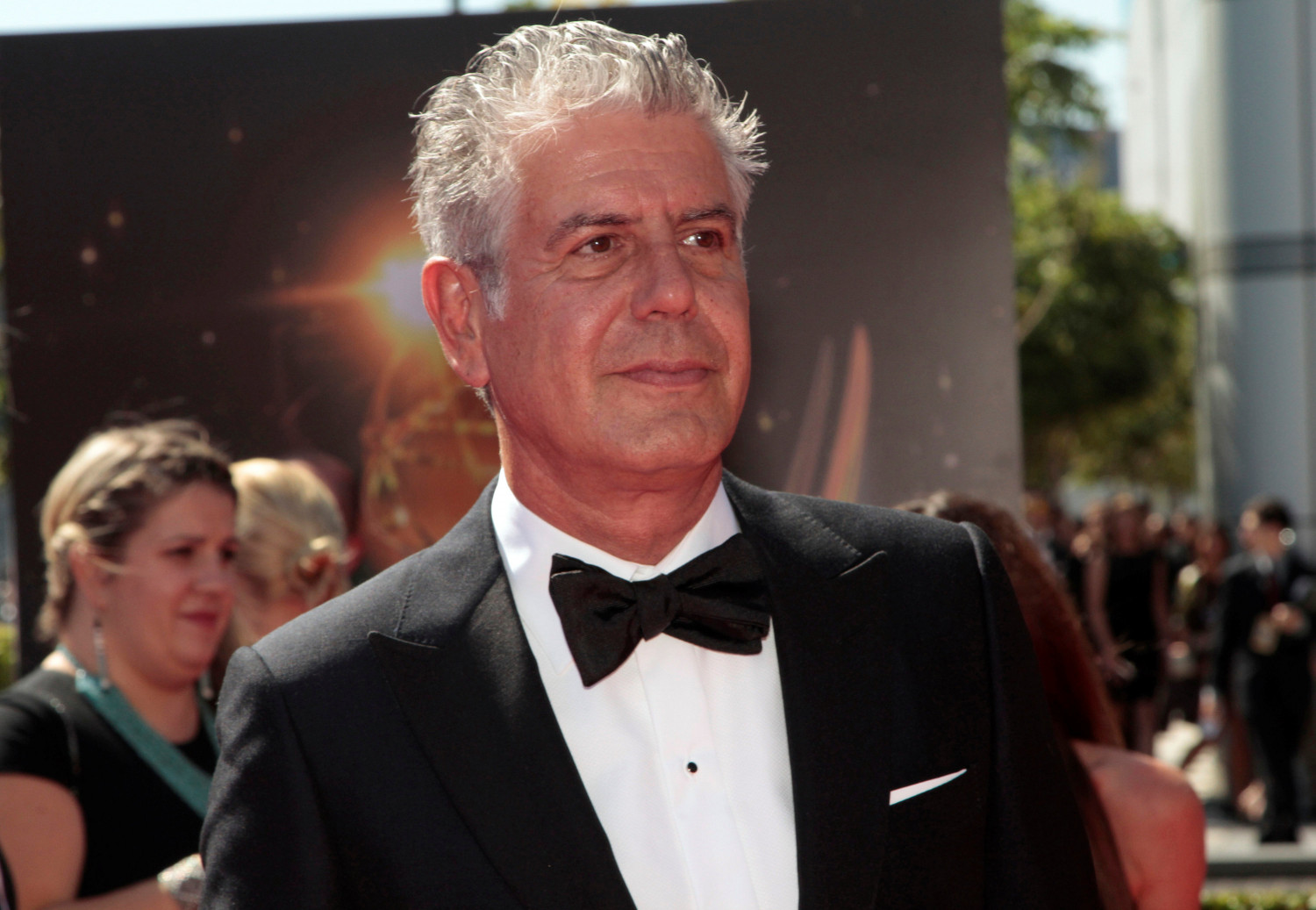 Chef and television personality Anthony Bourdain arrives at the 65th Primetime Creative Arts Emmy Awards in Los Angeles, Calif. on Sept. 15, 2013. (Jonathan Alcorn/Reuters File Photo)