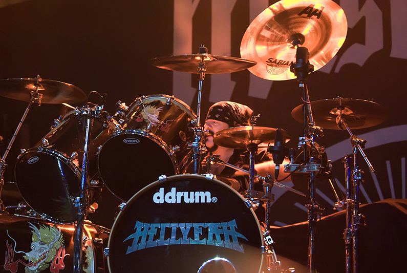 Vinnie Paul of Hellyeah performs during the Jagermeister Music Tour at The Electric Factory on Feb. 19, 2011, in Philadelphia. (Gilbert Carrasquillo/Getty Images)