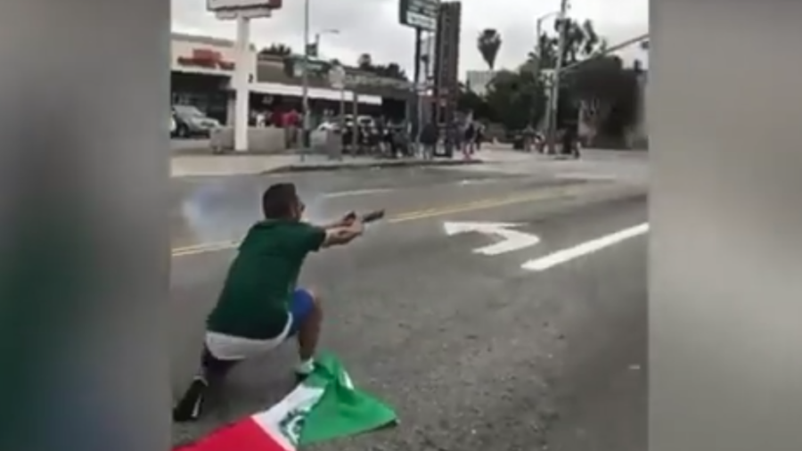 Man Accused of Firing Fireworks at Cops While Celebrating Mexico’s World Cup Win