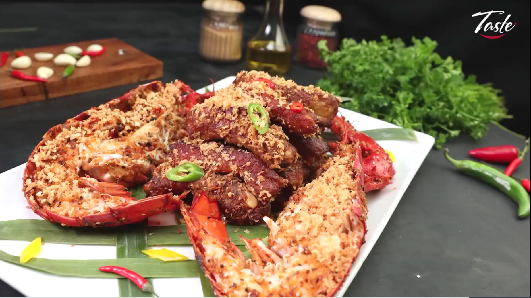 Lobster and Ribs in Hong Kong Style by Masterchef