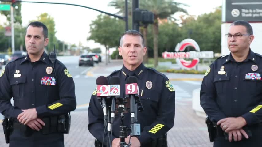 Orlando Police Officer Shot During Firefight With Domestic Violence Suspect