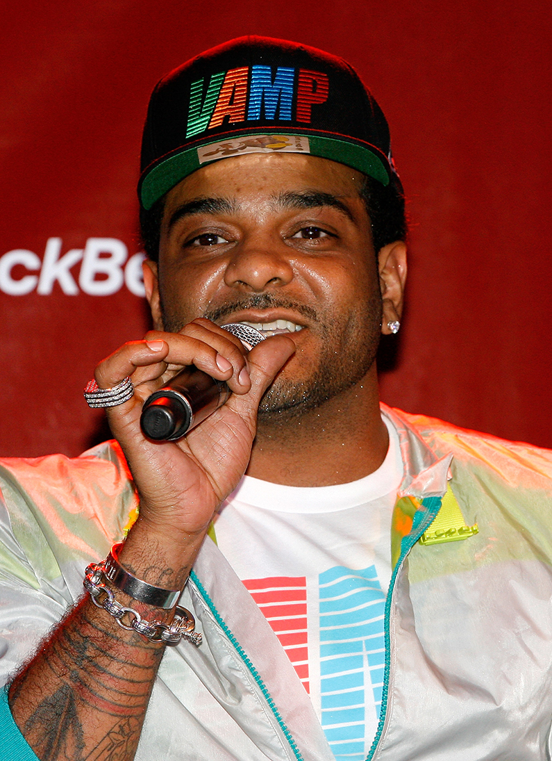 Rapper Jim Jones speaks at the 2012 Rock the Bells Festival press conference and Fan Appreciation Party on at Santos Party House in New York City on June 13, 2012. (Mike Lawrie/Getty Images)
