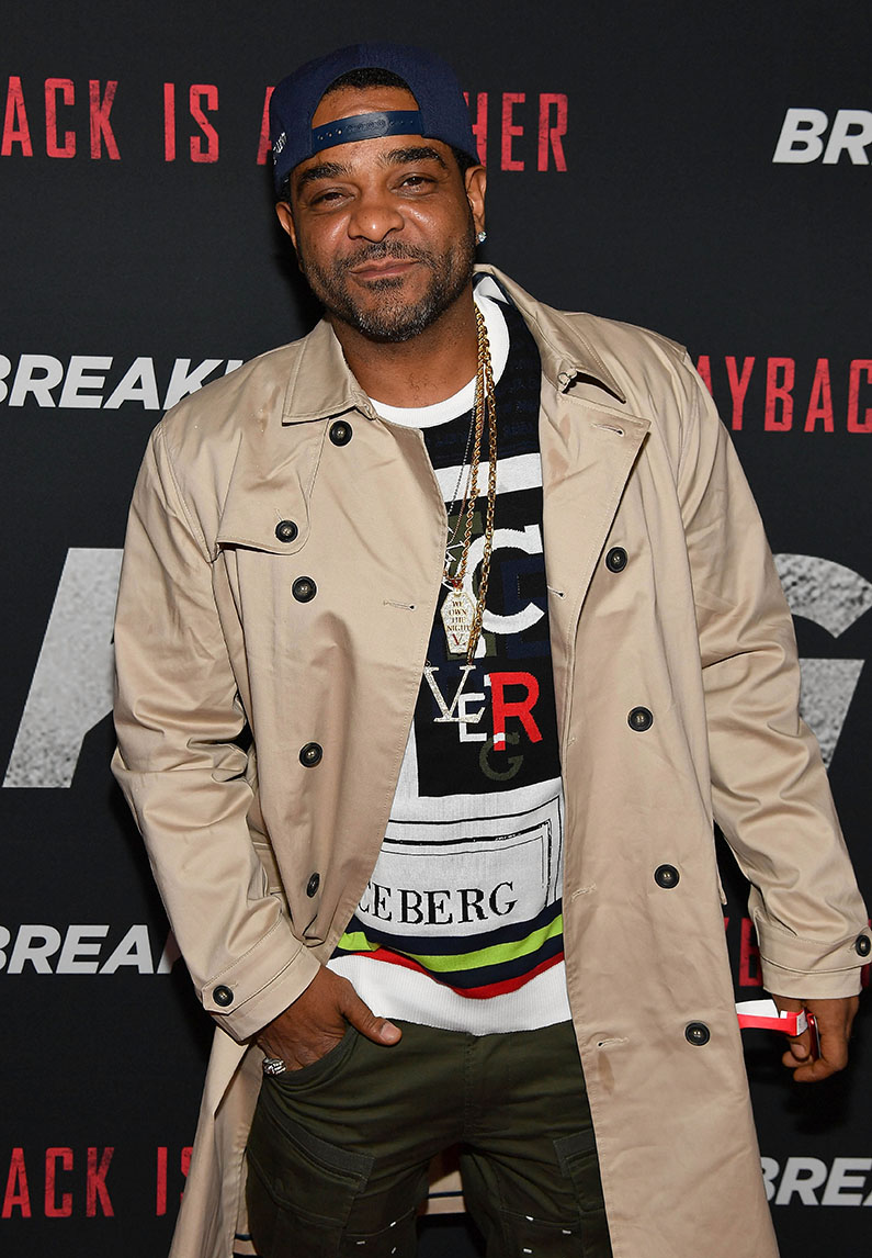 Rapper Jim Jones attends 'Breaking In' Atlanta Private Screening at Regal Atlantic Station, Atlanta, Georgia, on April 22, 2018. (Paras Griffin/Getty Images for Universal Studios)