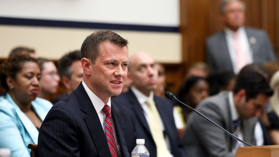 Peter Strzok Sues FBI Over Firing for Anti-Trump Text Messages, Accuses Bureau of Caving in to Pressure